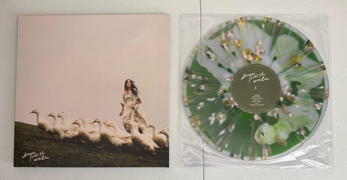 KACEY MUSGRAVES DEEPER INTO THE WELL BAD WORLD GREEN LIQUID VINYL