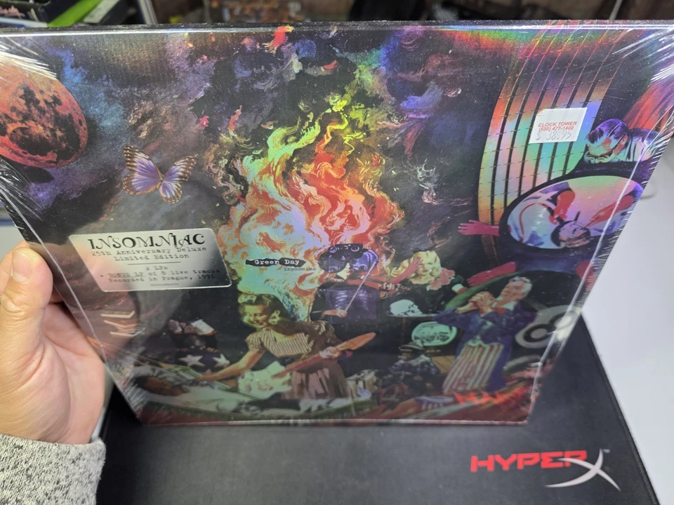 Green Day Insomniac Double LP Album 25th Anniversary Limited Edition New Sealed - Image 3 of 4