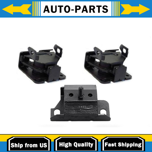 A-Premium 3PCS Engine Motor Mount and Transmission Mount Kit Compatible with Chevrolet Tahoe