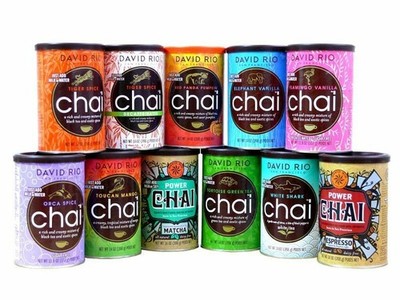 David Rio Chai Tee 398g/337g - 3 Dosen nach Wahl für Chai Latte