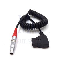 4 Pin male to D-tap LBUS FIZ Power Cable for cforce Lens Motors