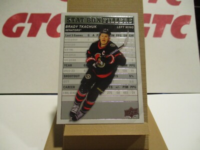 2023-24 Upper Deck Hockey  Stat Box Fillers Brady Tkachuk #SB-17