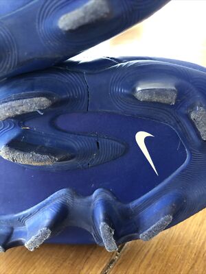 Nike Mercurial Vapor MV R9 Football Boots FG Size 10 1/2 Metallic