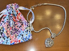Brighton Necklace with Heart Pendant 16”