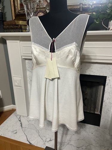 Vintage New Stella McCartney Sleeveless Top Size L Opened Back Retail $650 - Picture 14 of 15