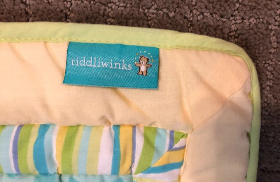 Детское одеяло Tiddliwinks тематика утки лягушки улитки кроватка одеяло 40 дюймов x 32 дюйма - Изображение 4 из 4