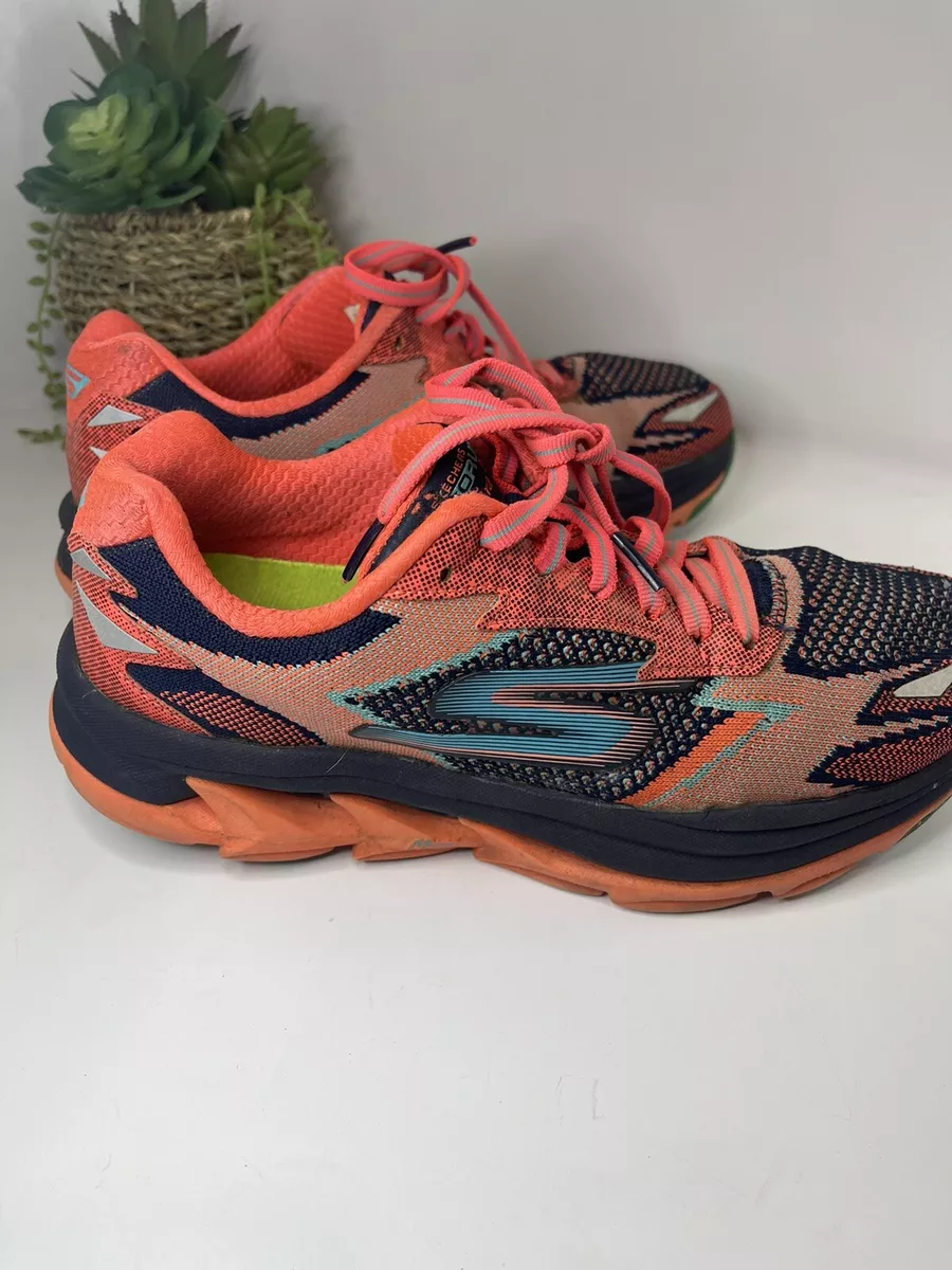 Skechers Run Ultra Road Women&#039;s Size 8.5 Orange Shoes eBay