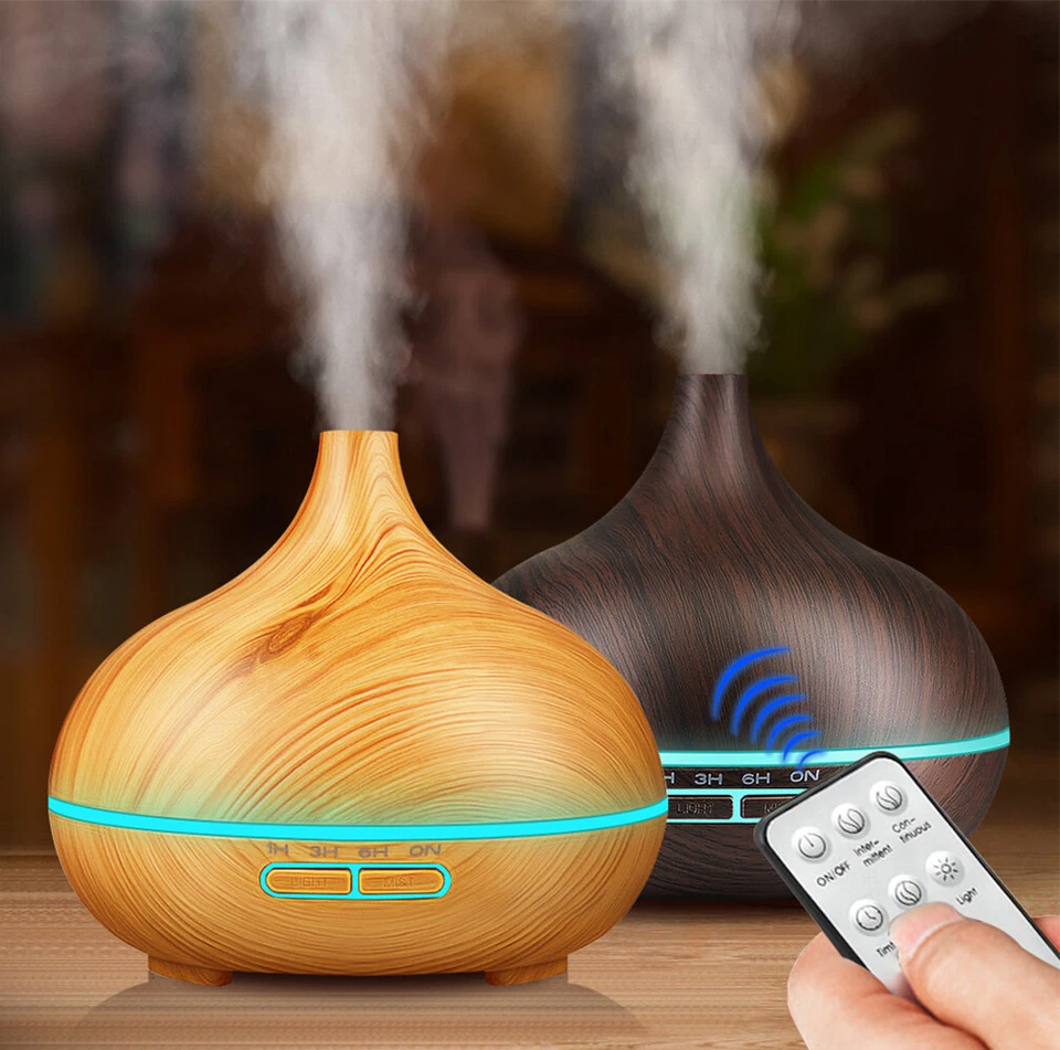 7 Farbe LED Licht Ultraschall Luftbefeuchter Aroma Diffuser Diffusor Humidifier - Bild 4 von 4