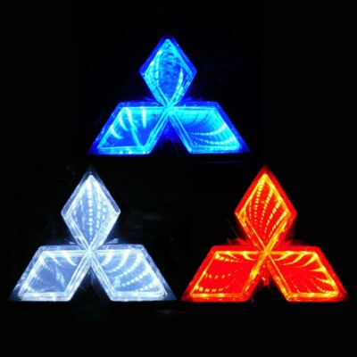3D Logo Stickers Voor Mitsubishi Shogun IV (5-door) 2014-2019, Metalen 3D Logo Stickers Voor Mitsubishi Shogun IV (5-door) 2014-2019, Metalen