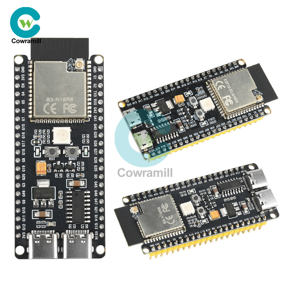 ReveD 32-BIT ESC Bluetooth内蔵 中古 ESP32-S3-N16R8 WiFi Bluetooth Development Board 32-bit LX7 Core