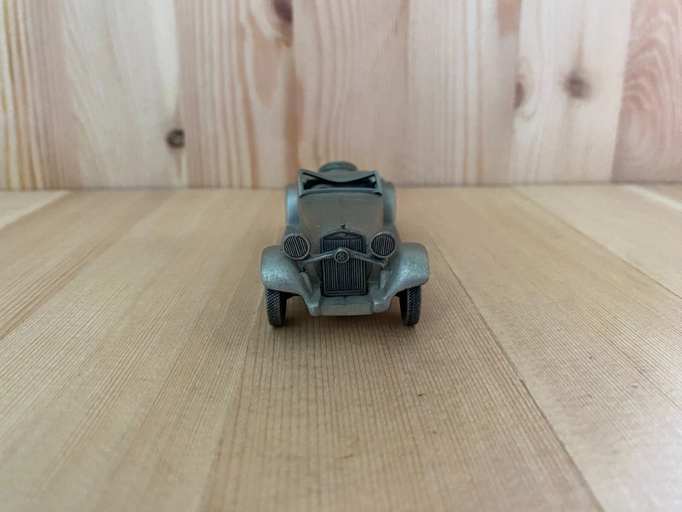 De colección Danbury Mint Inglaterra Peltre CABRIOLET 1932 DELAGE Coleccionable Foto 3 de 4