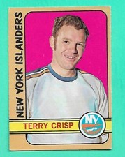 (1) TERRY CRISP 1972-73 O-PEE-CHEE # 88 ISLANDERS 2ND YEAR EX/EX+ CARD (W9158)  