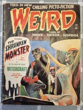 WEIRD COMIC MAGAZINE - #3 VOL 4 - JUNE 1970 ~ EERIE PUBLICATIONS ~ SCARCE!