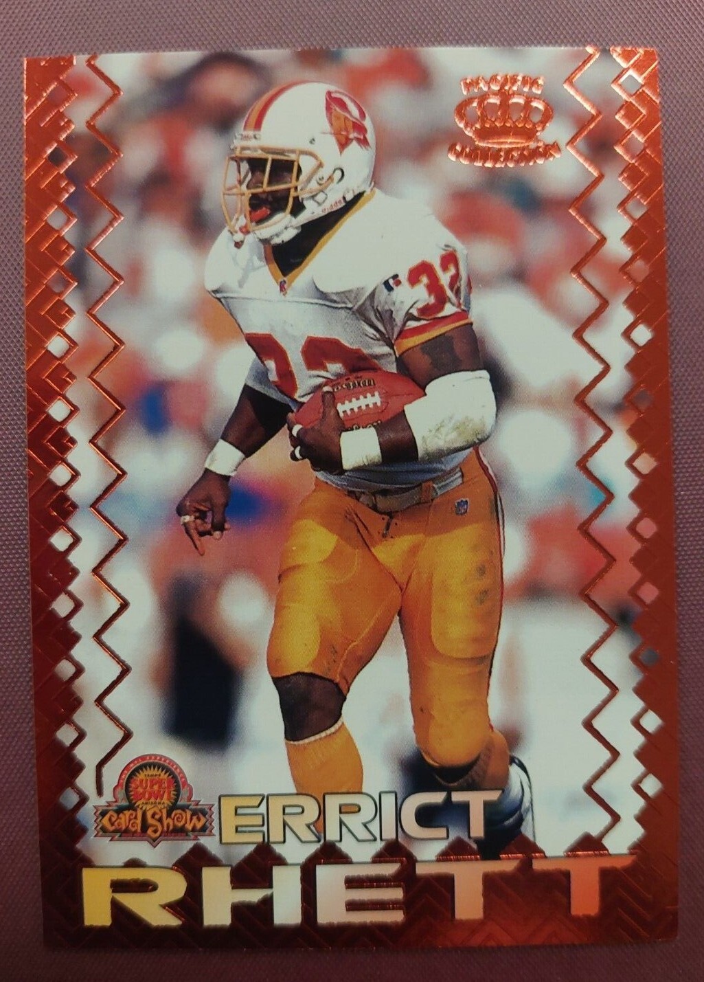 Ericht Rhett 1996 Pacific Super Bowl Card Show - Errict Rhett #4 for sale online | eBay