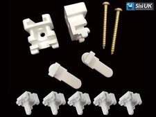 Swish Superluxe Curtain Track LEVERLOCK BRACKETS - Pack of 5, 10 - Contract Pack