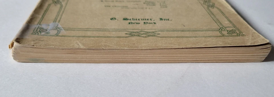 Partitura vocal Elijah An Oratorio Schirmer para coro completo de voces mixtas y piano Foto 2 de 4