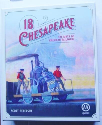 AA Games: 18Chesapeake - Birth of American Railroads 18XX Game (UNPUNCHED) NIB - Picture 1 of 7