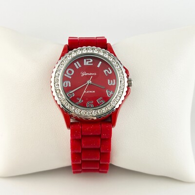 Women\'s Red Quartz Watch Amazon.com: Oceanaut Women main image 3