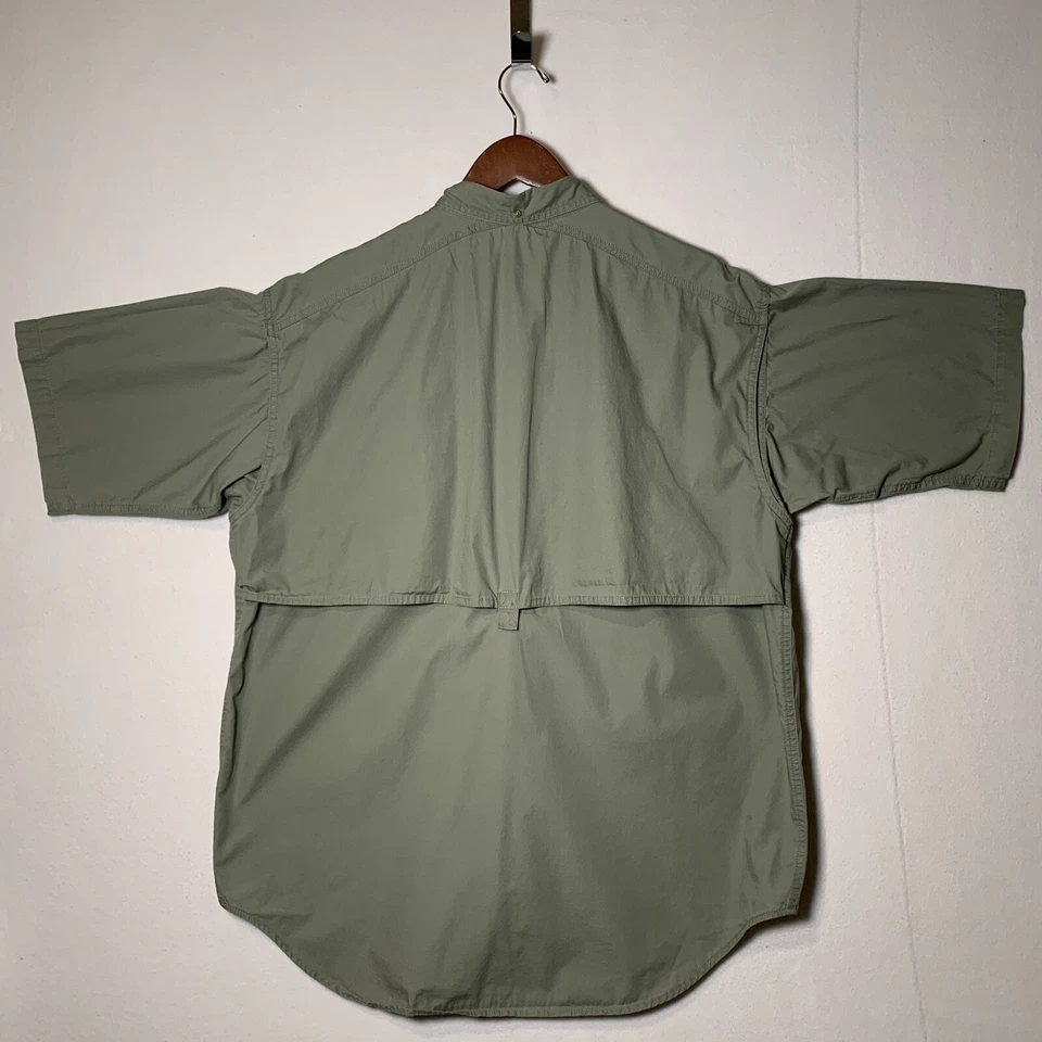 Cabelas fishing/camping shirt Outdoor Gear Mens L Vented Olive green - Image 2 of 4