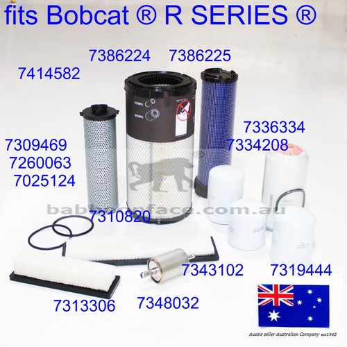 fits Bobcat Filter Kit 7386224 7386225 7319444 7336334 7334208 7313306 7310820 - 第 4/9 張圖片
