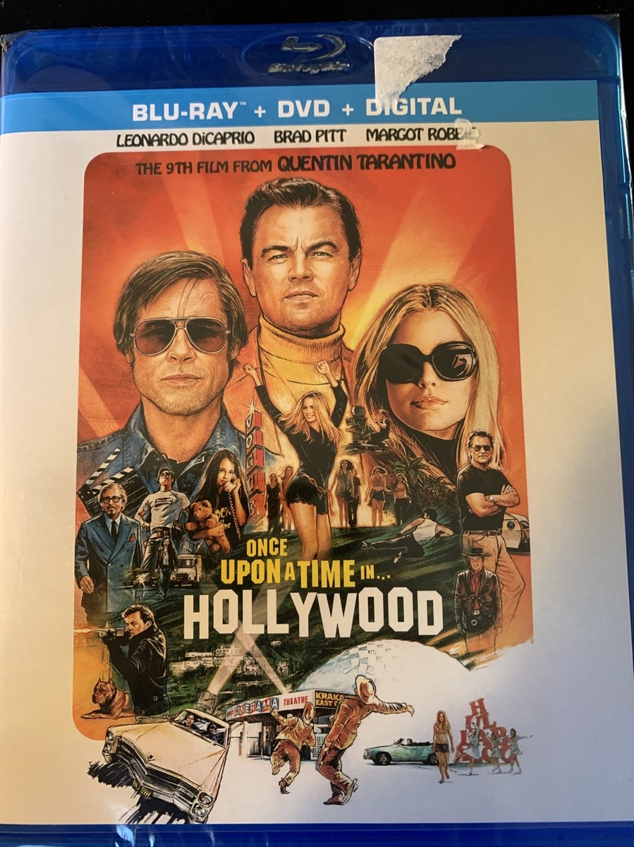 Once Upon a Time in Hollywood (Blu ray + DVD) Leonardo DiCaprio