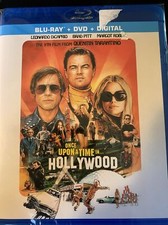 Once Upon a Time in Hollywood Blu ray  DVD Leonardo DiCaprio Brad Pitt NEW