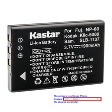 Kastar Replacement Battery for Vivitar Video Camera DVR-565HD DVR-390H DVR-545