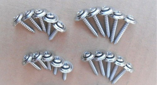 80 INTERIOR/EXTERIOR CHROME SCREWS FOR CAMARO NOVA CHEVELLE FIREBIRD GTO 442 ETC - Picture 4 of 5