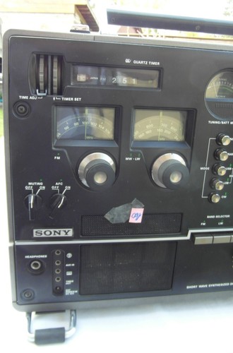 SONY SHORT SYNTHESIZED DUAL CONVERSION RECEIVER CRF-320 WELTEMPFÄNGER (160) - Picture 3 of 21