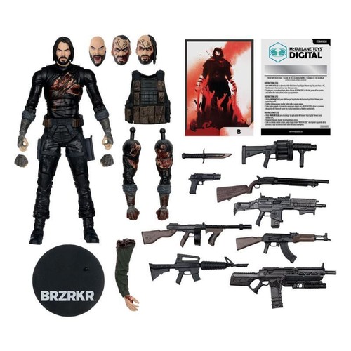 DC Direct McFarlane Toys Digital Action Figure BRZRKR B 18 cm MCFARLANE TOYS - Foto 2 di 16