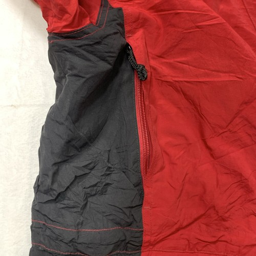 LL Bean Womens Parka Jacket XL Thinsulate Lined Hooded Red Black Insulated - Picture 10 of 13