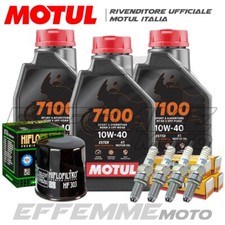 Tagliando YAMAHA FZ6 e FZ6 Fazer 600 2004 2005 2006 (7100 10W40 Filtro candele)