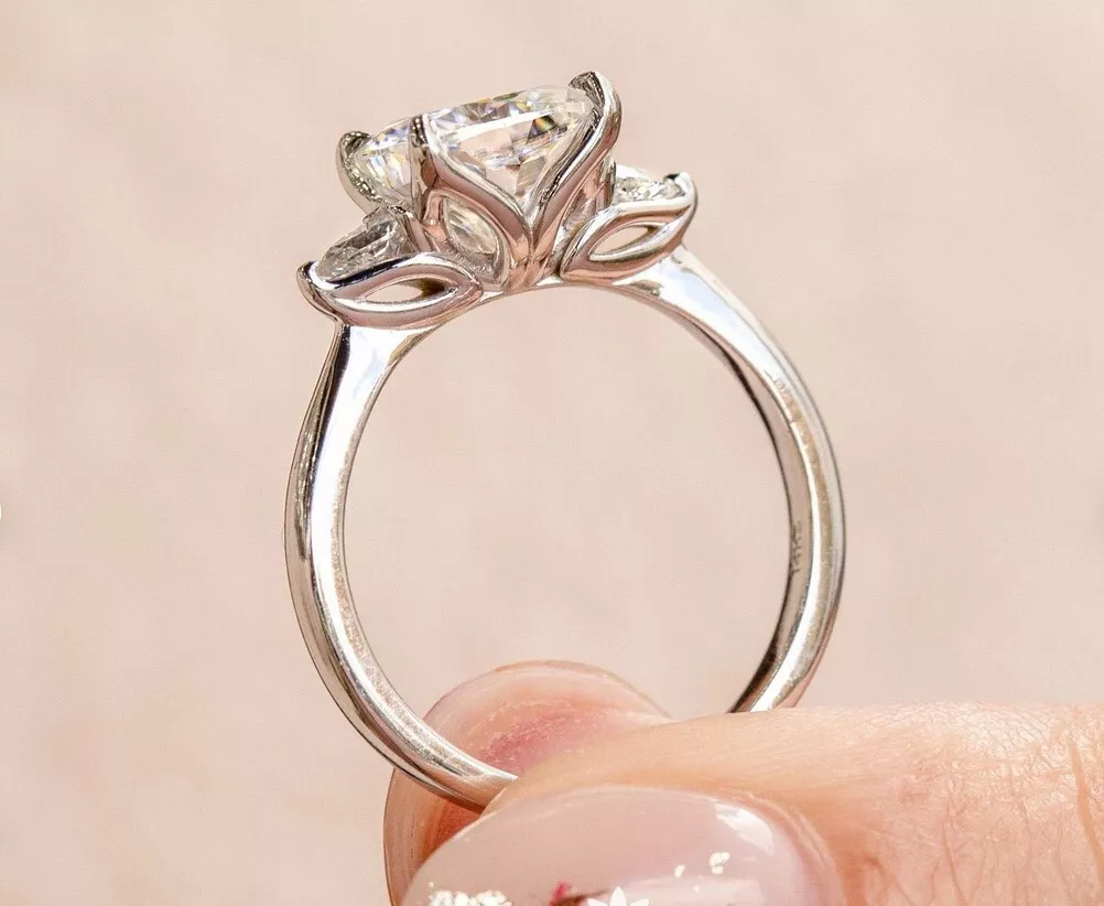 Tulip Solitaire Setting Engagement Ring