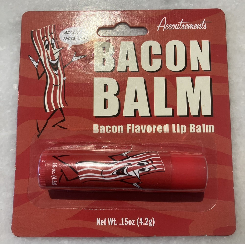 Bacon Lip Balm Chap Stick Lip Stick Gag Gift Bacon Lovers