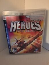 HEROES OVER EUROPE 2013 PLAYSTATION 3 Game PS3 Fighter pilots Complete MINT