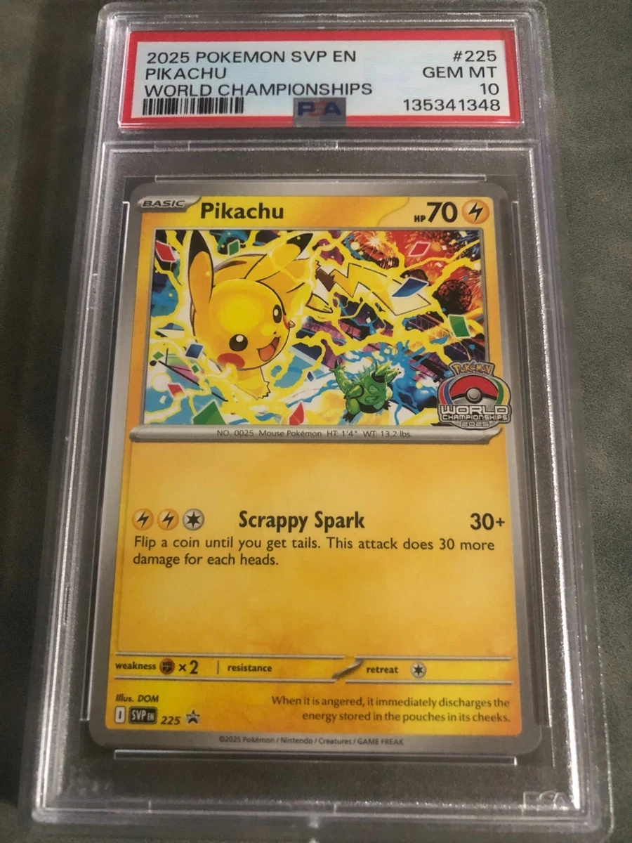 Pikachu Pokémon TCG Professional Sports Authenticator (PSA) Grade