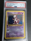1999 POKEMON BASE SET 1ST EDITION #10 MEWTWO-HOLO PSA 8