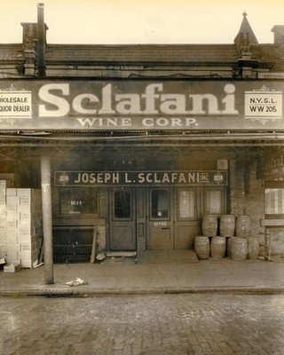 Joseph Sclafani Wine Corp. 1034 Wash Ave. Brooklyn NY 1941 8x10 photo