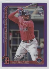 2025 Topps Chrome Purple Refractor 34/250 Carlos Narvaez Narváez #194 0hb3