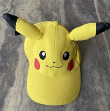 Nintendo Pokemon Pikachu Hat - Junior One Size Snapback-Ages 14 Older, 2022