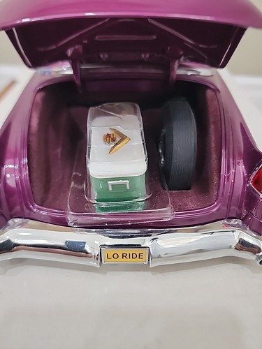 Danbury Mint 1953 Eldorado Custom Diecast 1:16 NOS Candy Purple - Picture 17 of 24