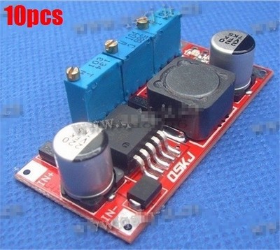 10Pcs Converter LM2596 Dc-Dc Step-Down Adjustable Led Driver Power Supply Mod eb
