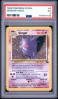 1999 POKEMON FOSSIL #5 GENGAR-HOLO PSA 5