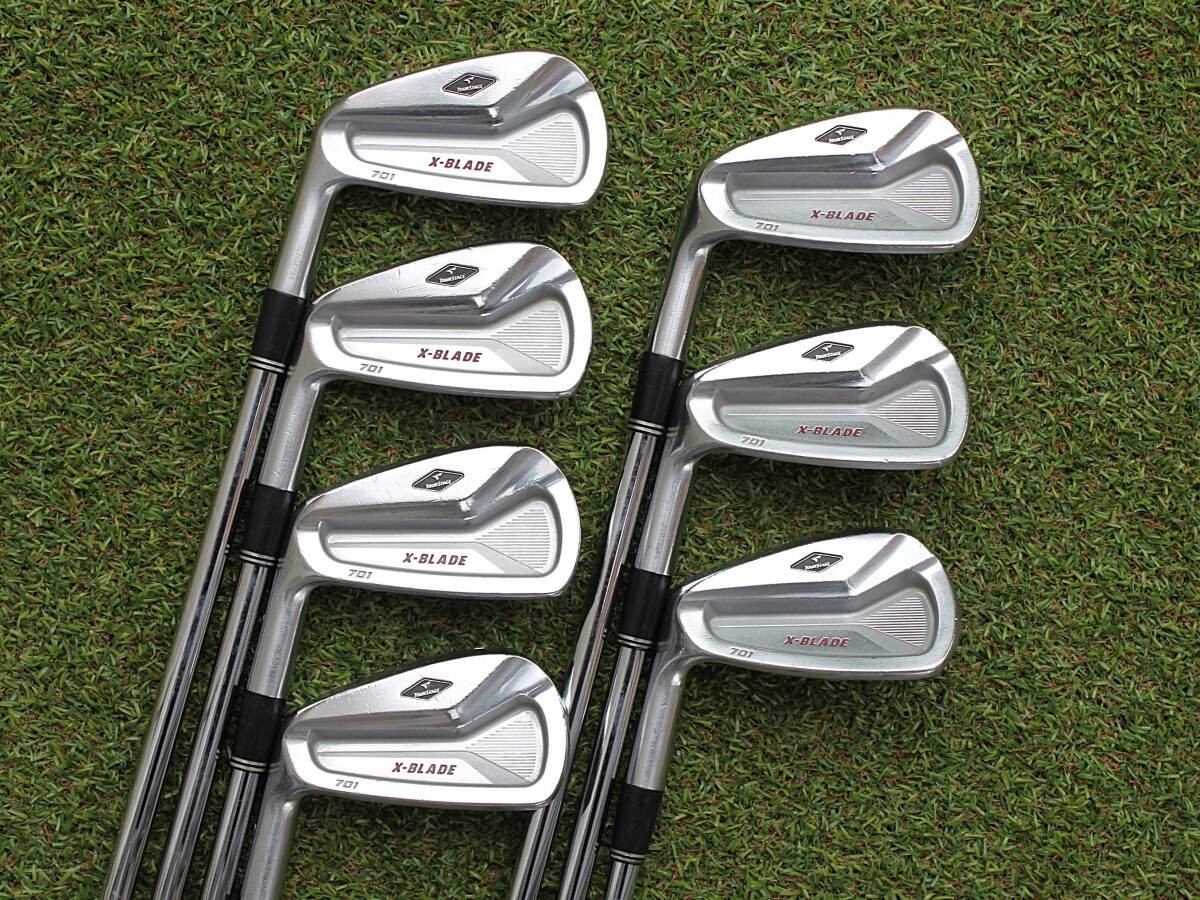 TOURSTAGE - 【レフティ】 ツアーステージ X-BLADE 701 4-PW 7本セット DG Bridgestone LH Iron TOURSTAGE X-BLADE 701 4-9.P DG Flex S200