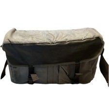 Quest System Canvas Camera Bag with Pouches Photography Gray And Black 14x8x5.5”
