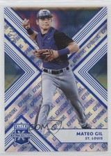 2018 Panini Elite Extra Edition Aspirations Blue 31/75 Mateo Gil #107 hg6