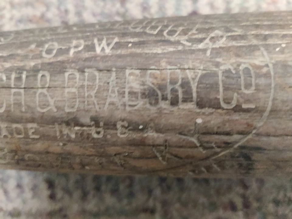 Vintage 1920s Hillerich & Bradsby Paul Waner Baseball Bat – Rare Antique Collect - Image 3 of 4
