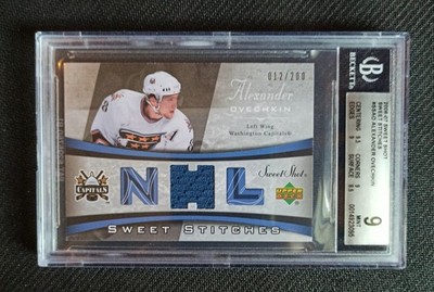 2006-07 Upper Deck Alexander Ovechkin Sweet Shot Sweet Swatches Rookie /200