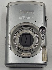 Canon Ixus 800 IS 6.0 MP Digital Camera Silver - Working