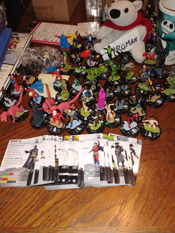 DCHEROCLIX Masters of Time CUR SET 1-043 NEW WITH CARDS- NO FLASH RARE No Primes